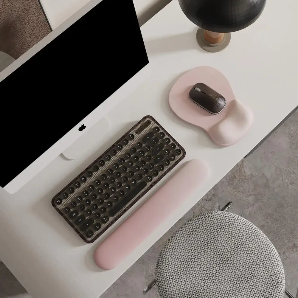 DEMON CHEST ErgoComfort Gel Wrist Rest Mouse Pad & Keyboard Wrist Rest Set, 25cm (10.2" L x 7.9" W) | Ergonomic Support for Office & Gaming - view 2