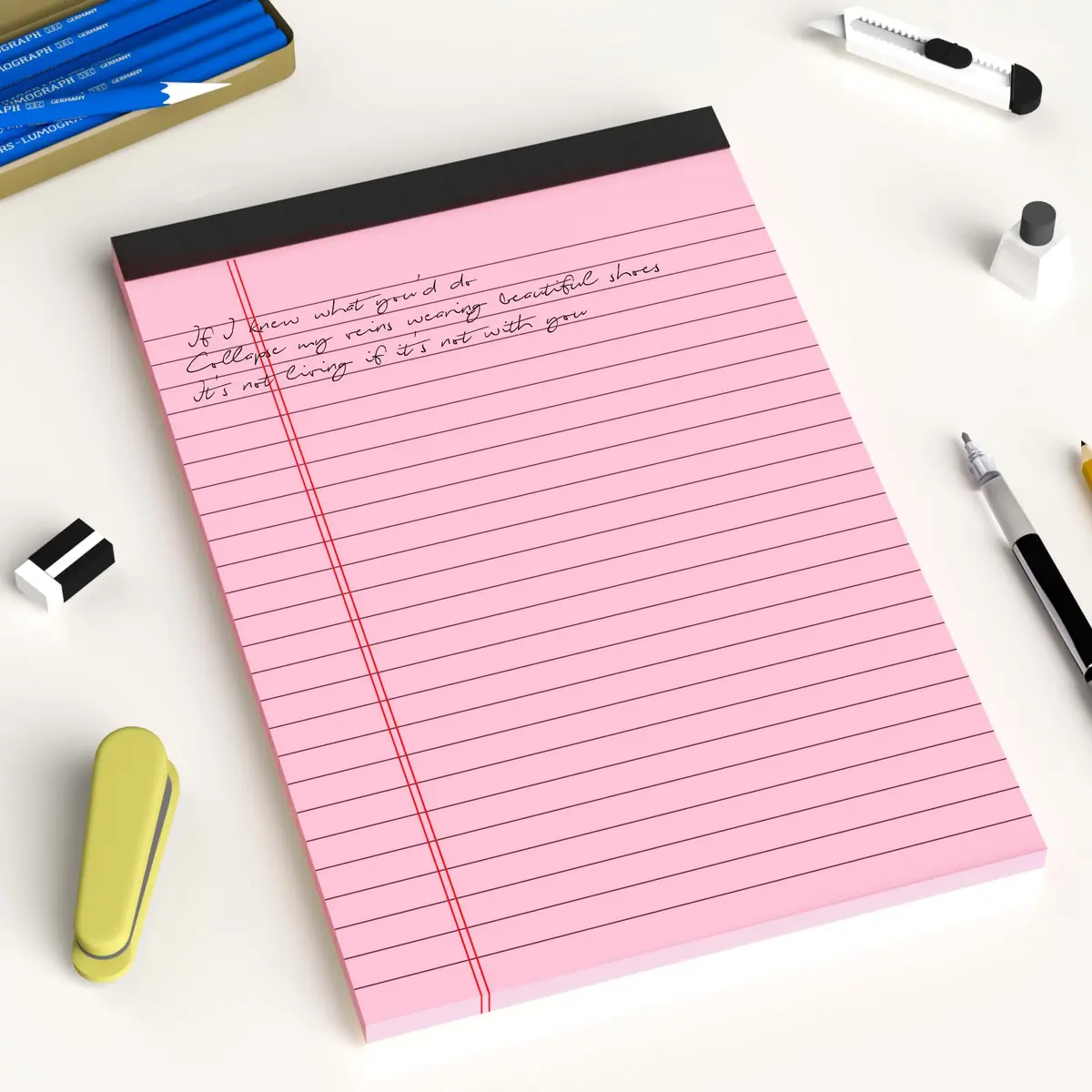AILZFEI 12pcs Small Legal Pads 5x8 Inch Multicolor | 360 Sheets Total - view 7