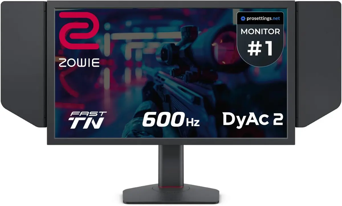 BenQ Zowie XL2586X+ 24.1 DyAc 2 600Hz Fast TN Gaming Monitor for Esports | Industry-Leading Motion Clarity - main product image
