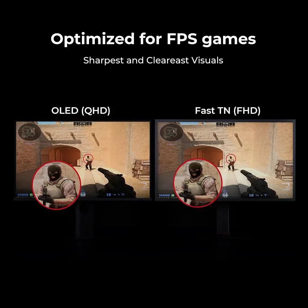 BenQ Zowie XL2586X+ 24.1 DyAc 2 600Hz Fast TN Gaming Monitor for Esports | Industry-Leading Motion Clarity - view 4