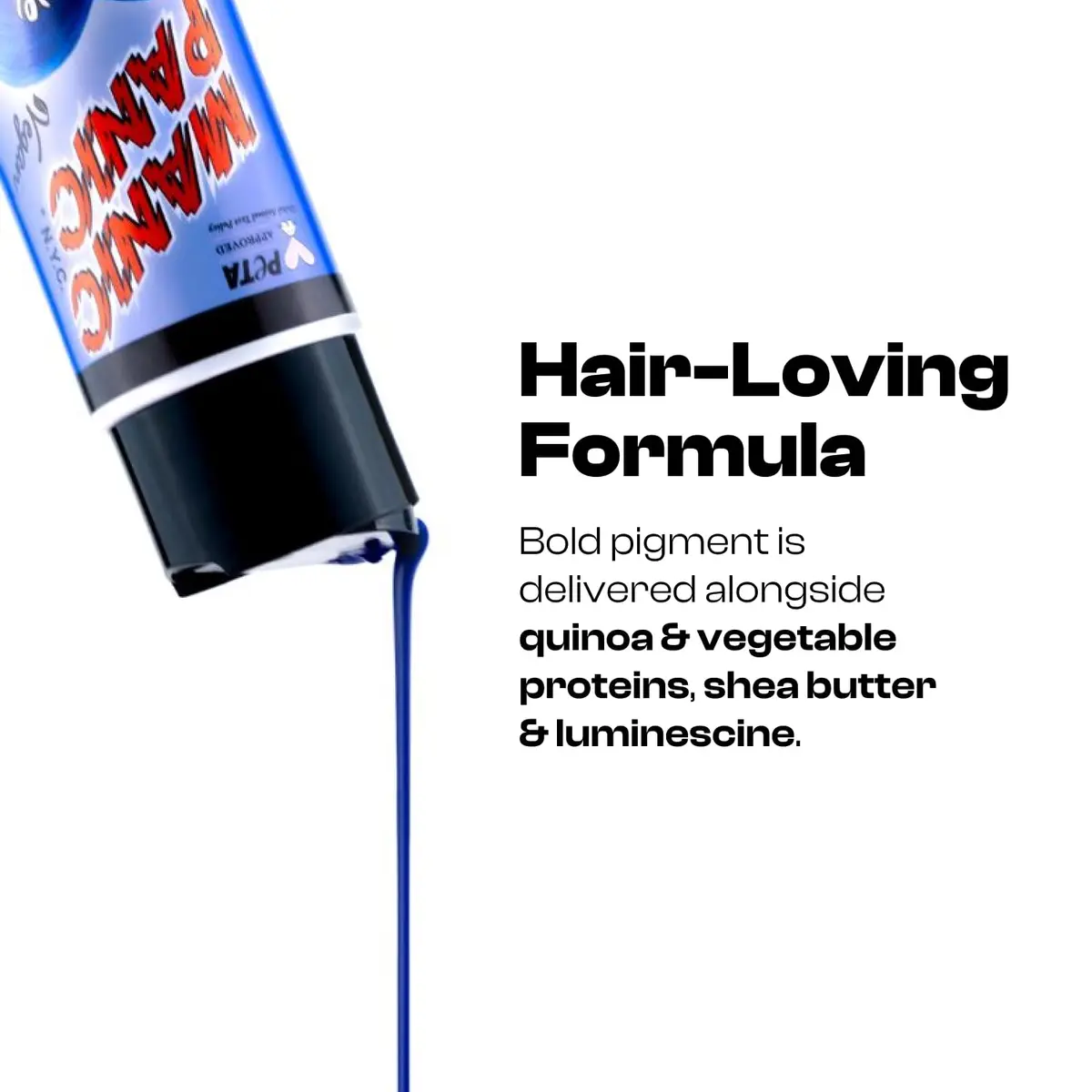 Manic Panic Love Color Depositing Conditioner, Forest Nymph Green, 8oz | Nourishes & Refreshes Semi-Permanent Shades - view 4