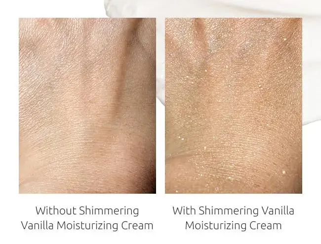 NATURE WELL Shimmering Vanilla Hydrate & Glow Moisturizing Cream 473ml (16 Oz) | Illuminating Hydration with Vitamins & Oils - view 4