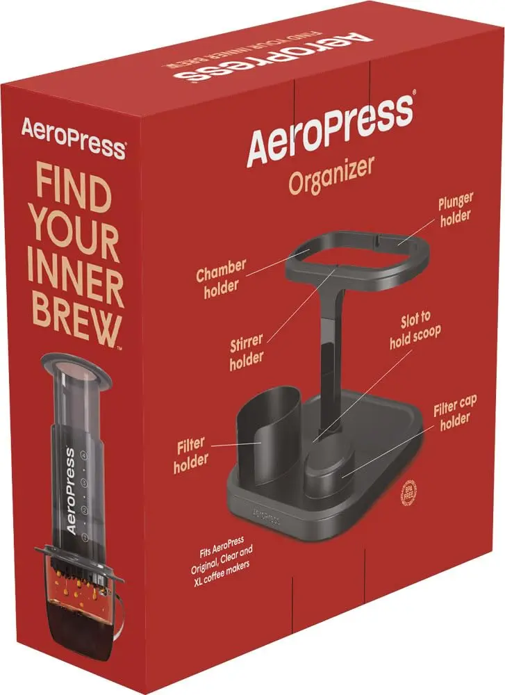 AeroPress Organizer Stand, Compact Storage for All Types | Space-Saving Countertop Solution - view 4