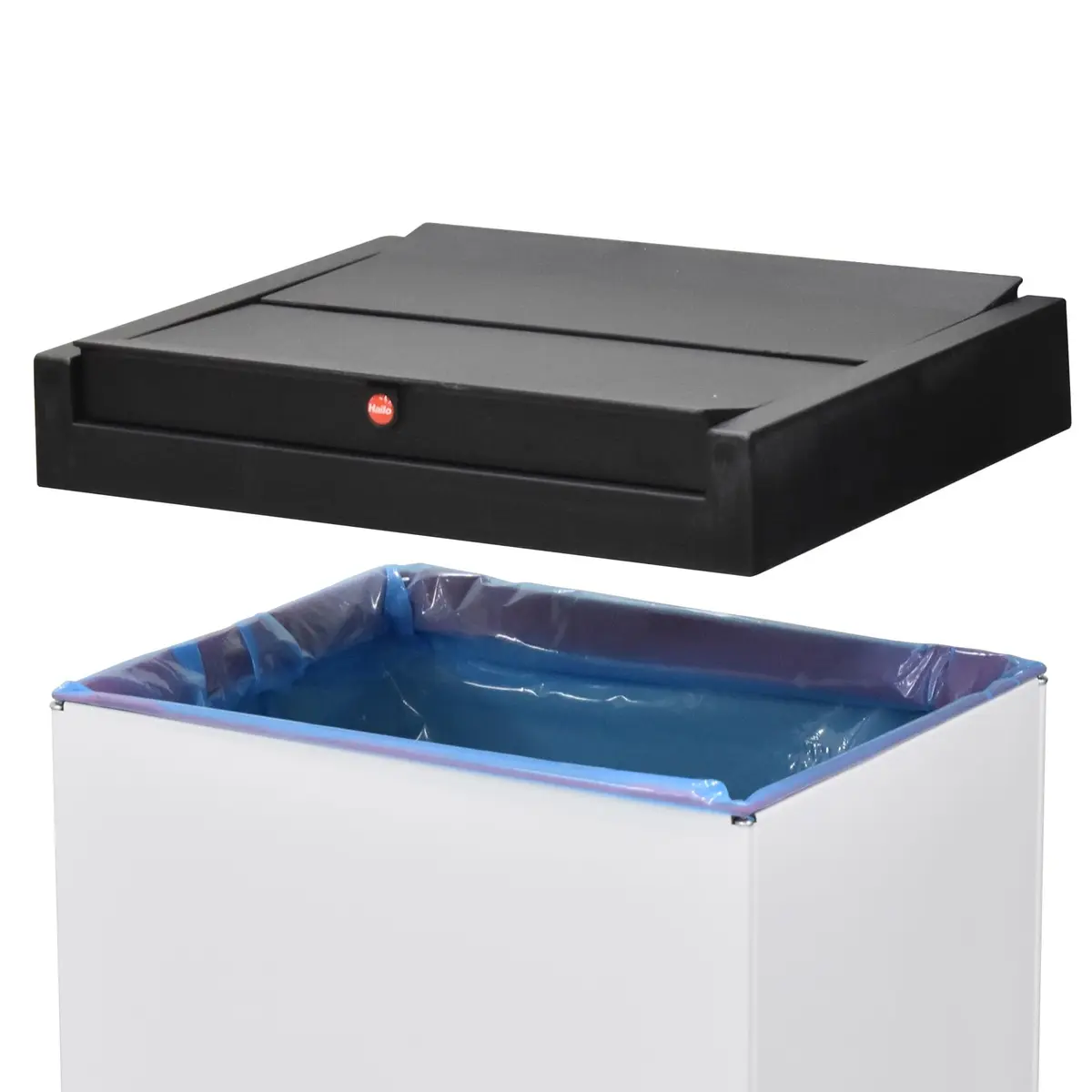 Hailo New Big Box Dedicated Lid 60087 | 1.4 gal (40 L) / 60 L Common | ABS Material, Black - view 3