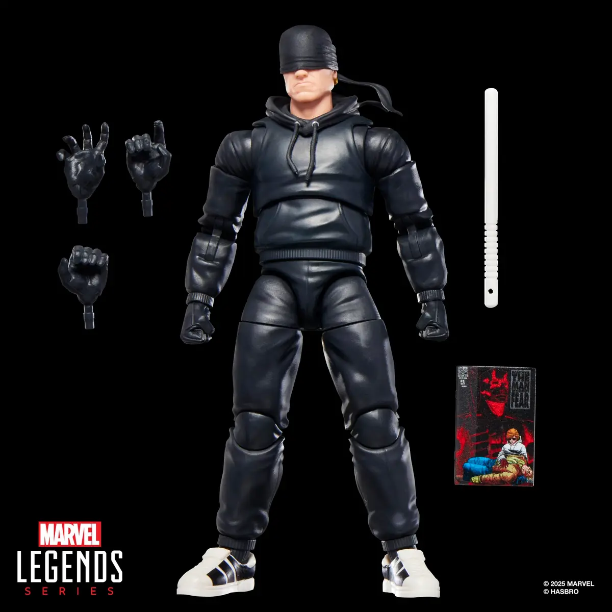Marvel Legends Series Daredevil The Man Without Fear Comics-Inspired Action Figure 6-Inch | Poseable Collectible - view 2