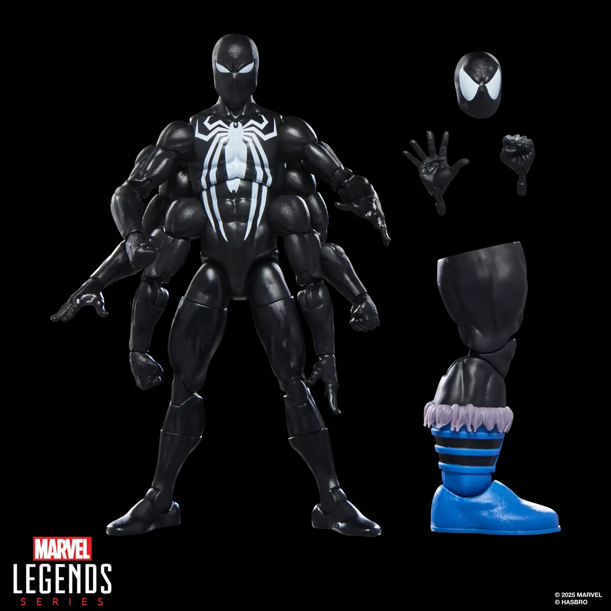 Marvel Legends Series Dark Avengers Spider-Man 15cm | Comics-Inspired Collectible Action Figure - view 3