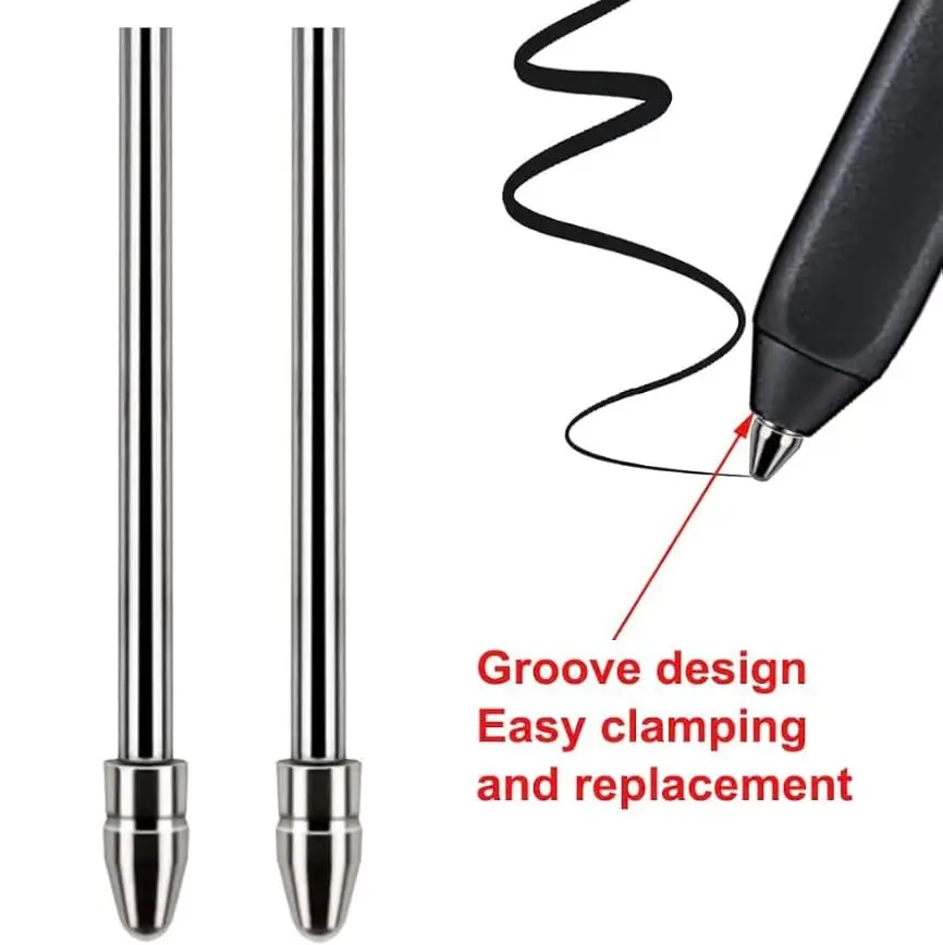 JMBTQ Metal Nibs Replacement for Samsung Galaxy Tab S Pens (5-Pack, 0.7mm) - view 5