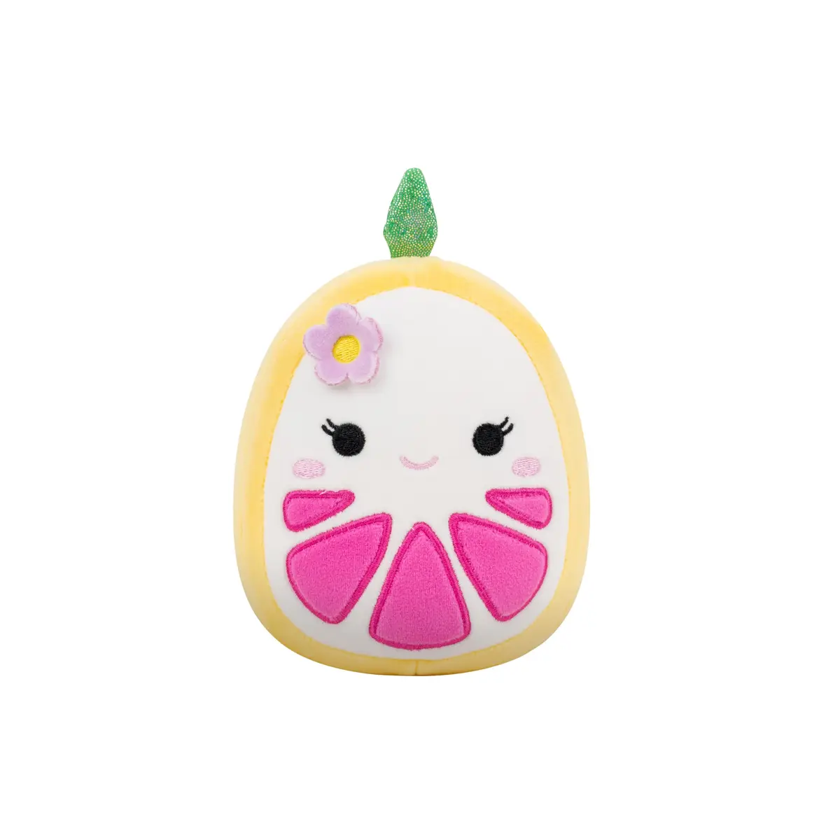 Squishmallows Original Eleanor The Yellow Grapefruit Plush 5in (12.7cm) | Official Jazwares Toy - main product image