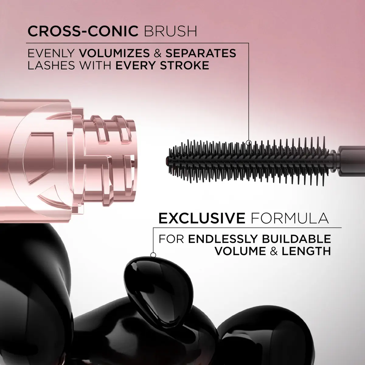 L'Oreal Paris Paradise Big Deal Mascara 0.33 Fl Oz | Buildable, Volumizing & Lengthening Formula for Sensitive Eyes - view 5