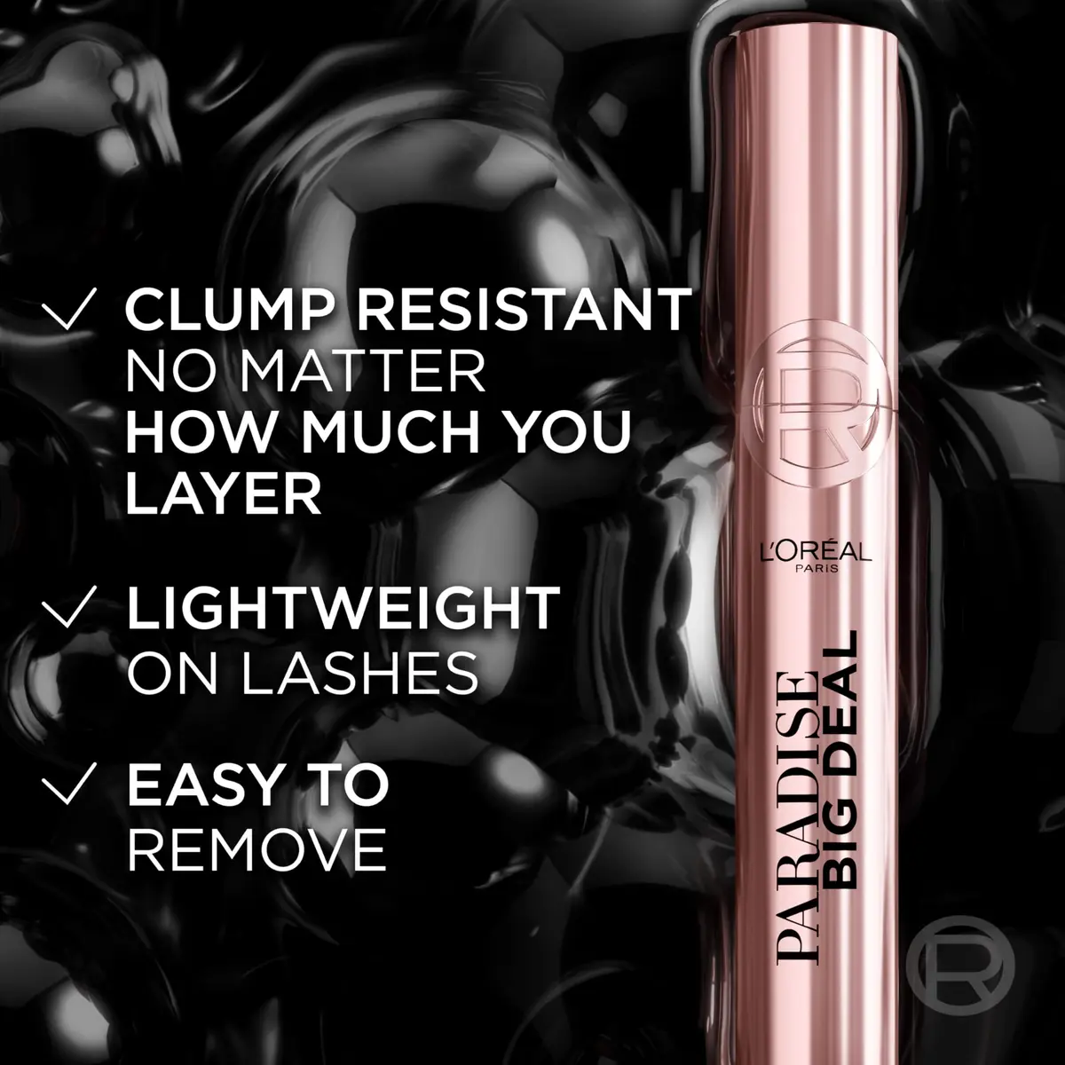 L'Oreal Paris Paradise Big Deal Mascara 0.33 Fl Oz | Buildable, Volumizing & Lengthening Formula for Sensitive Eyes - view 6