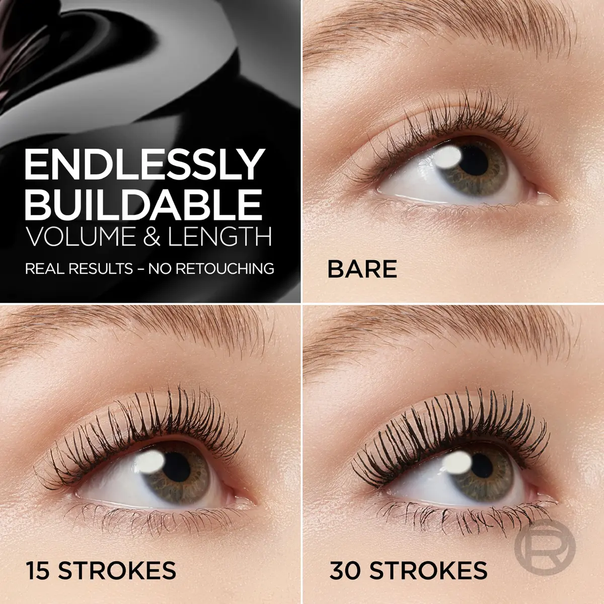 L'Oreal Paris Paradise Big Deal Mascara 0.33 Fl Oz | Buildable, Volumizing & Lengthening Formula for Sensitive Eyes - view 2