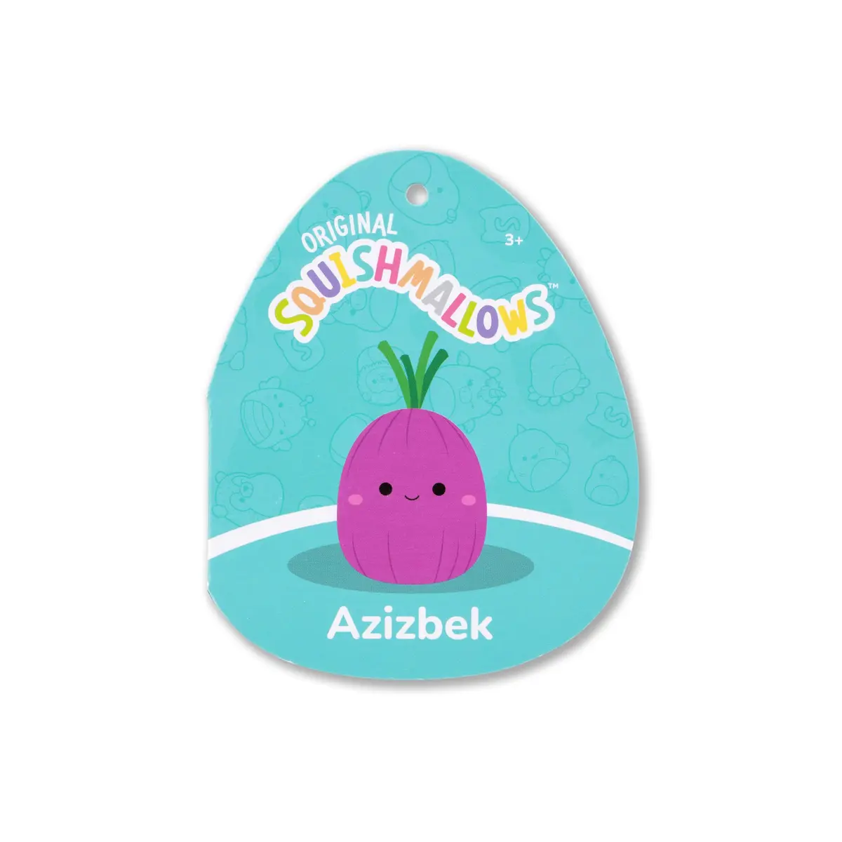 Squishmallows Original 5in Azizbek The Red Onion | Ultrasoft Plush Toy for Kids 3-6 - view 3