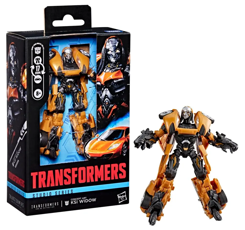 Transformers Studio Series Age of Extinction KSI Widow Deluxe Class Action Figure 11.5 cm (4.5-inch) | Movie-Inspired Collectible Toy for Ages 8+ - view 2