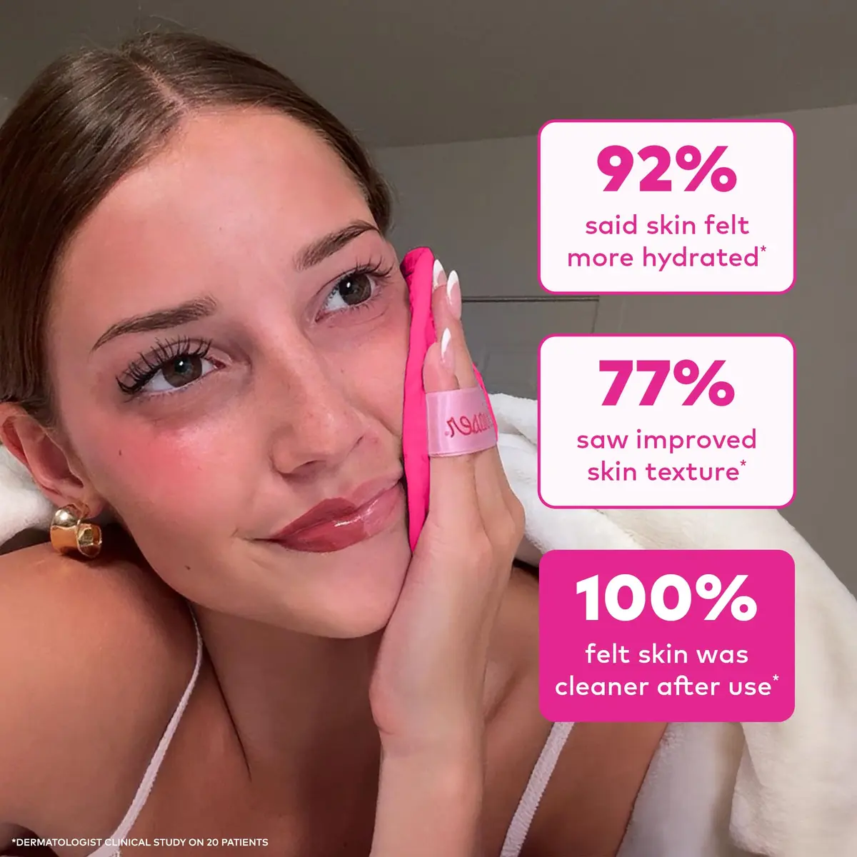 MakeUp Eraser Sip Sip Hooray 14-Day Gift Set | Erase All Makeup With Just Water, Including Waterproof Mascara - view 5