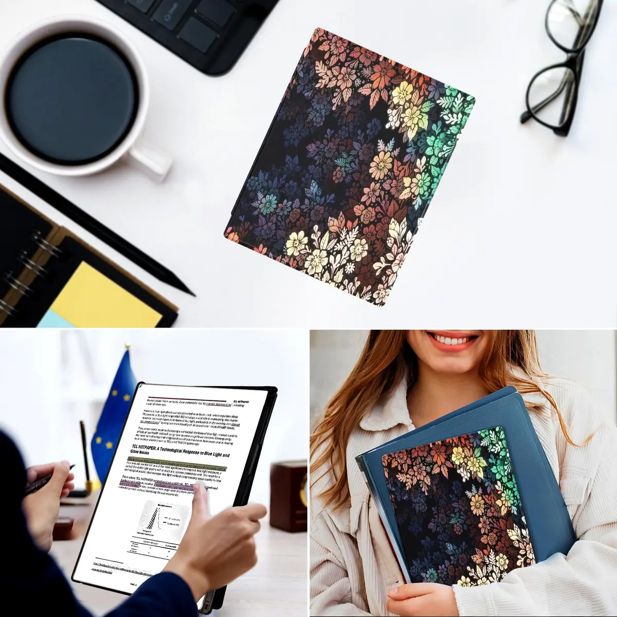 QIOFEARTH Case for Remarkable Paper Pro Tablet 11.8" (2024) | Hard Shell Folio with Auto Sleep/Wake & Pen Holder - view 6