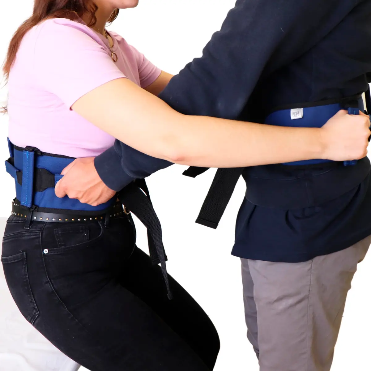 PEPE Mobility Gait Belt with 7 Handles & 2 Units | Patient Transfer & Lifting Aid for Elderly & Disabled - view 9