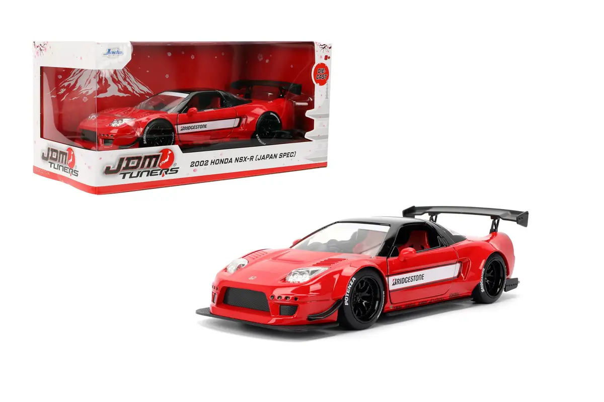 Jada Toys JDM Tuners 1:24 Scale Die-Cast Honda NSX Type-R Japan Spec | Opening Doors, Detailed Interior, Rubber Tires - main product image