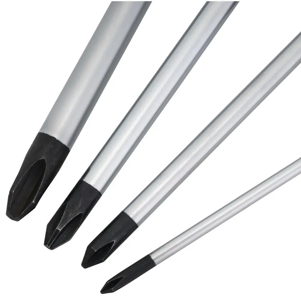 TUSK JIS Screwdriver Set 4 Piece #0, #1, #2, #3 | Magnetic Tips & Ergonomic Grips - view 8