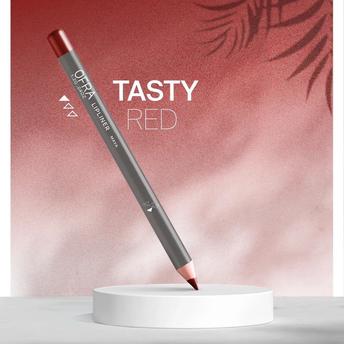 Ofra Maya Lip Liner | Long-Lasting, Water-Resistant Pencil in Deep Brown (1 Count) - view 2