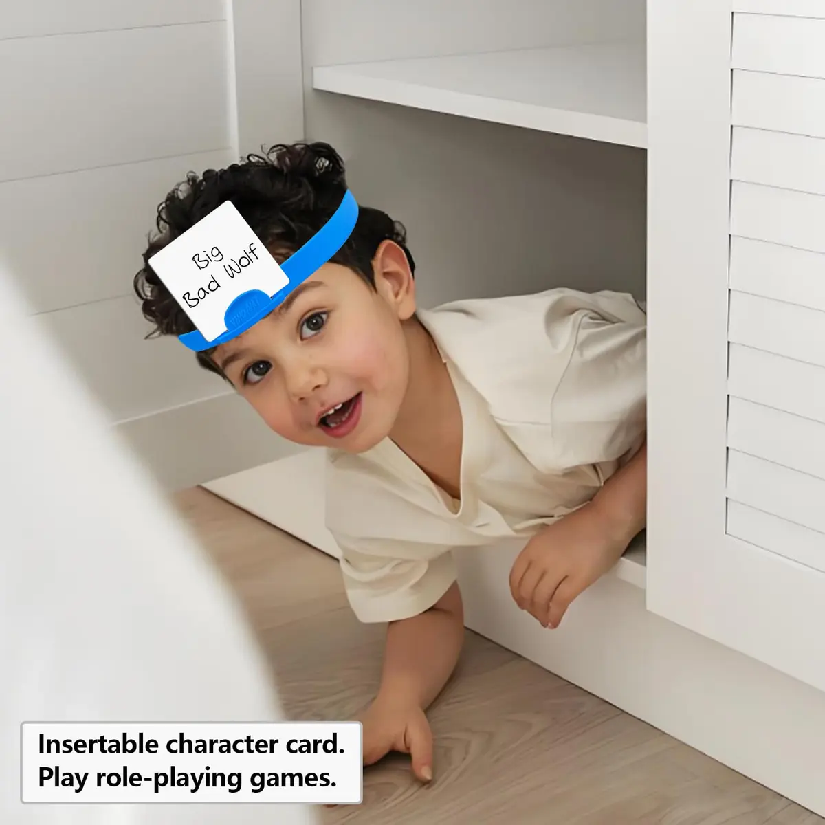 HOOJOJO Guess Who Game Headbands (6 Colours) | Adjustable, Insert Card, Family & Kids Fun - view 6
