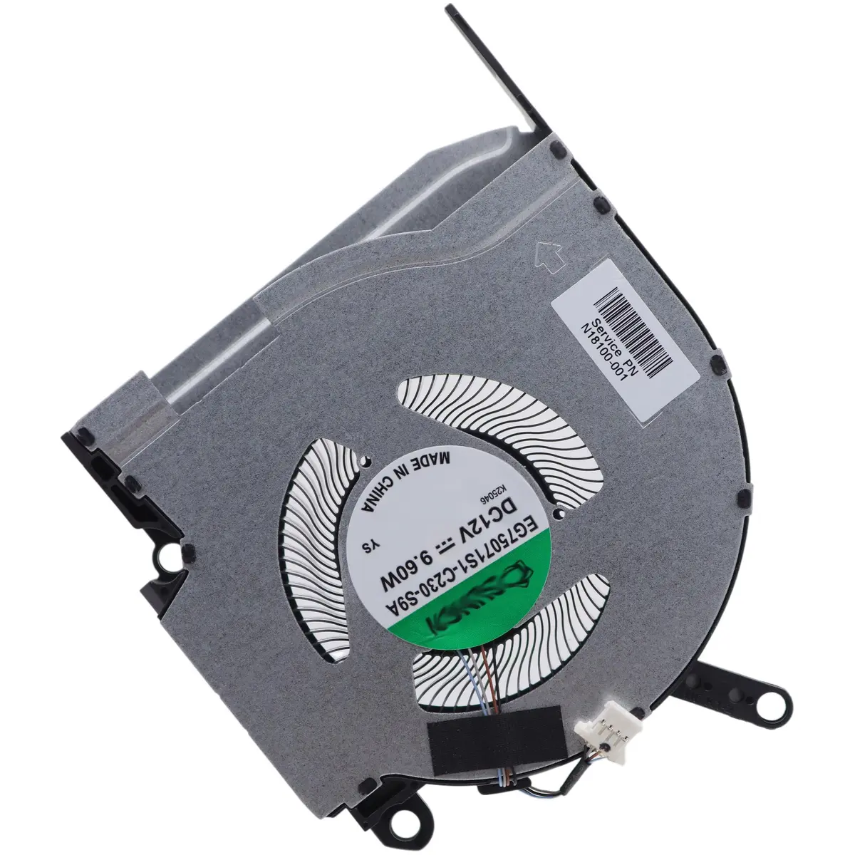 Deal4GO 12V GPU Graphics Cooling Fan N18100-001 for HP Omen 16-K 16-N RTX 3060 3070 - view 3