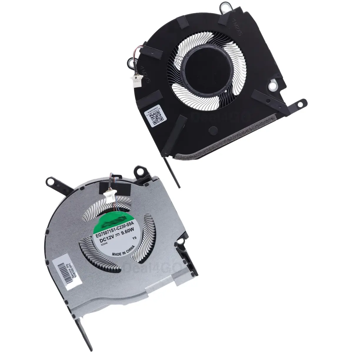 Deal4GO 12V 80W CPU & GPU Cooling Fan Kit for HP Omen 16-K/N RTX 3060/3070 | 4-Pin PWM Connector - view 3