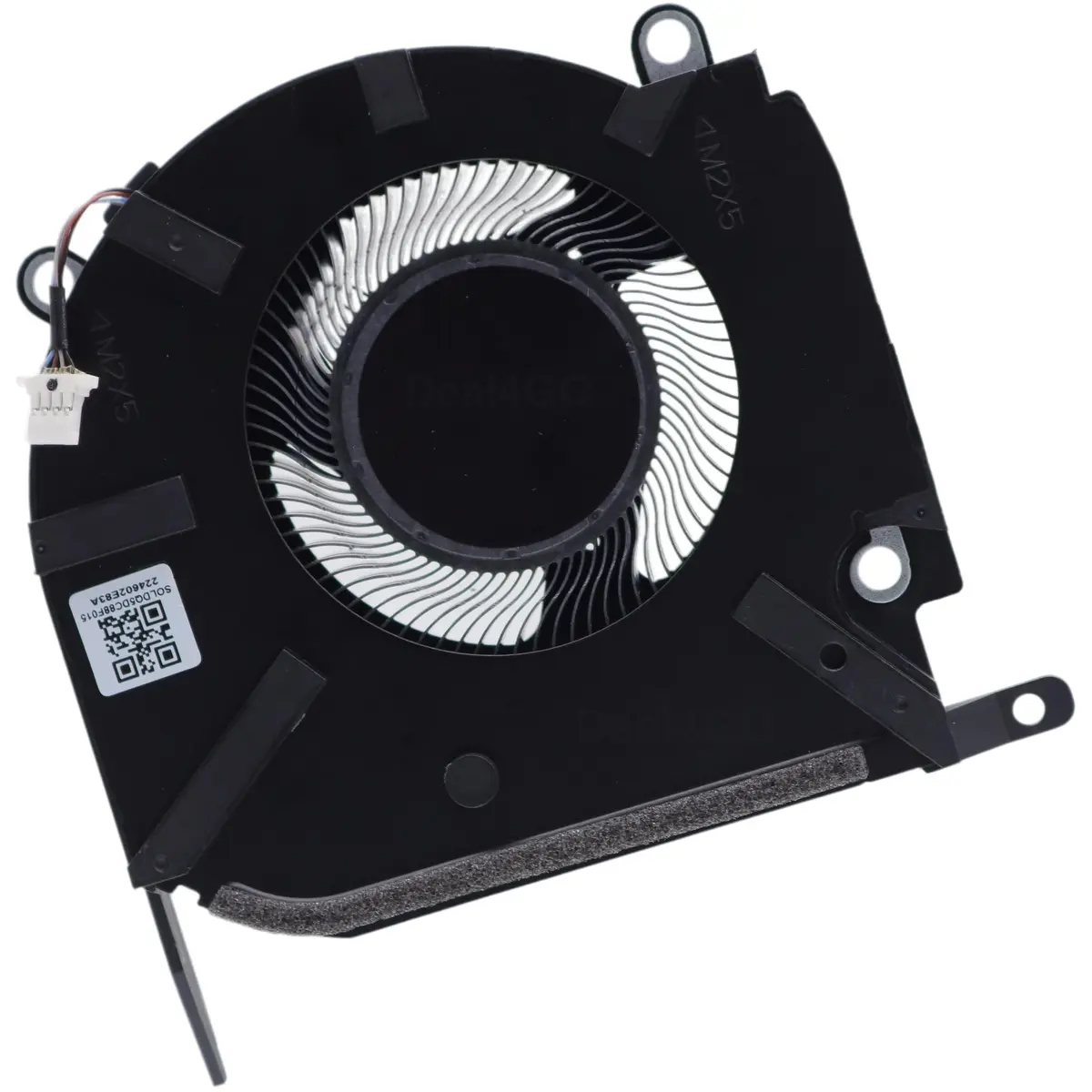 Deal4GO 12V 80W CPU Cooling Fan N18099-001 for HP Omen 16-K/N RTX 3060/3070 | 9.6W 4-Pin Wire-to-Board Connector - view 2