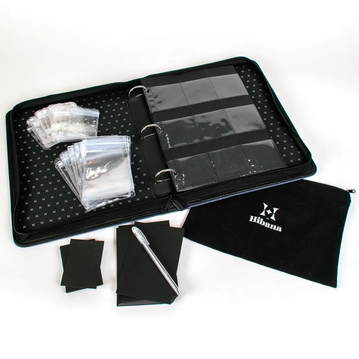 Hibana Jewelry Storage Home Edition - Graphite | Organizer for 85 pcs, Anti-Tarnish Ziplock Pouches - view 6