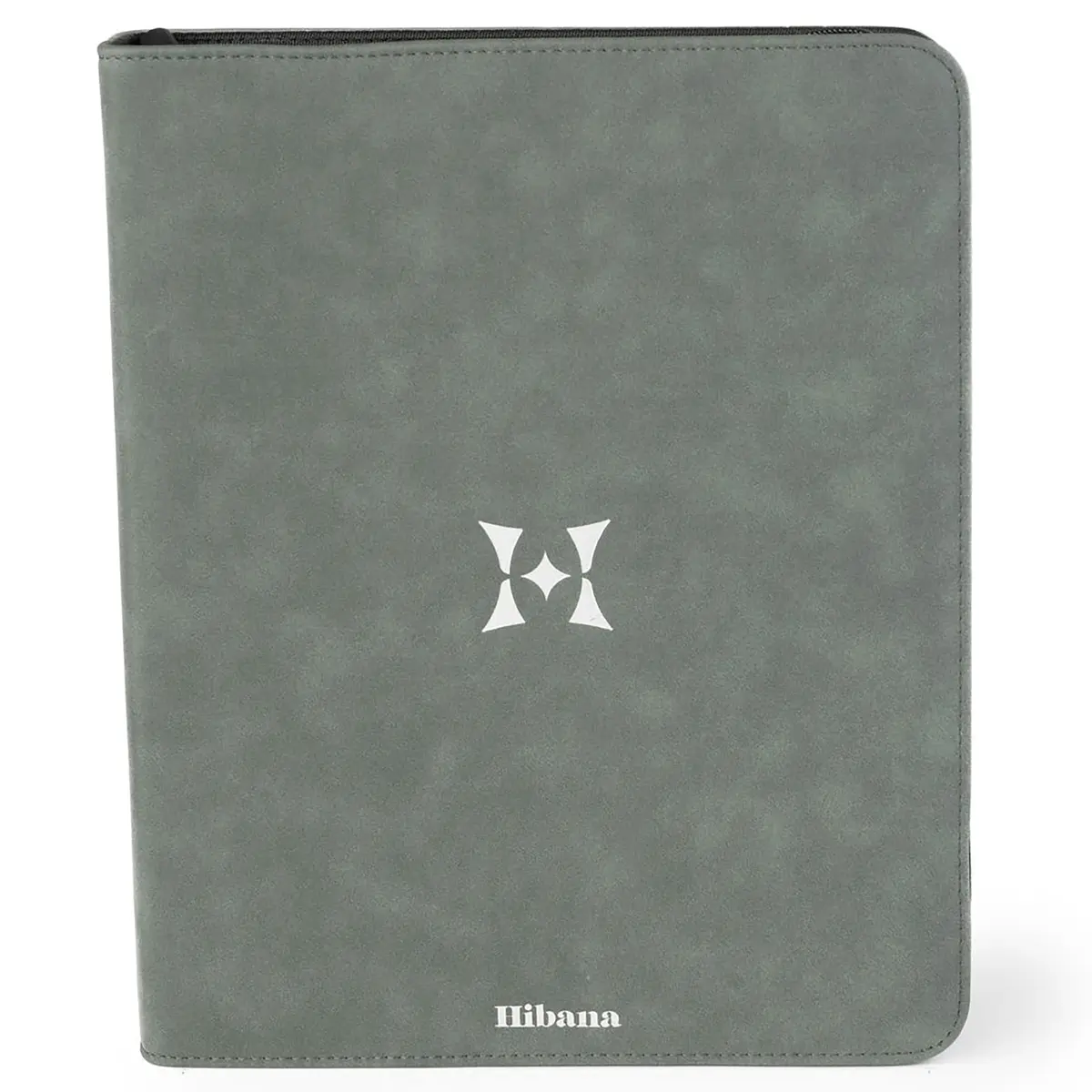 Hibana Jewelry Storage Home Edition - Sage - Zippered Binder, Anti-Tarnish Ziplock Pouches, Organization & Storage for 85 pcs, 13.25x10.75x2.5 - view 7