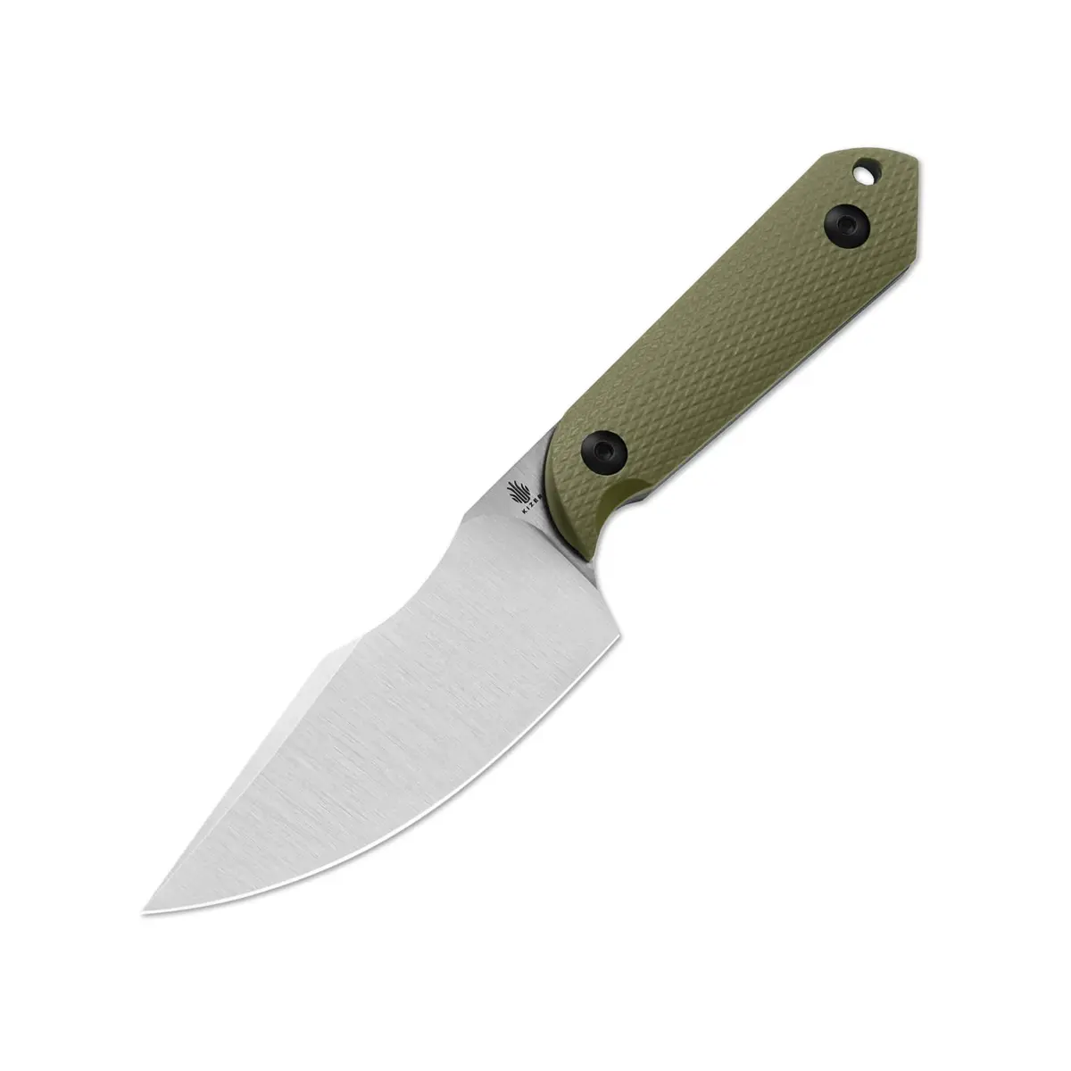 Kizer Harpoon Fixed Blade Knife 3.84” D2 Steel | Compact EDC Hunting Knife with Sheath - main product image