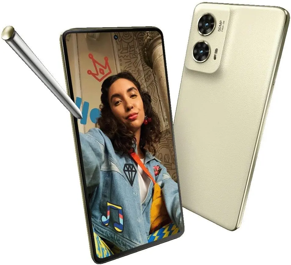 Qenw Stylus Pen for Moto G Stylus 5G 2024 Caramel Latte | Precise Touch Control, No Batteries - view 3