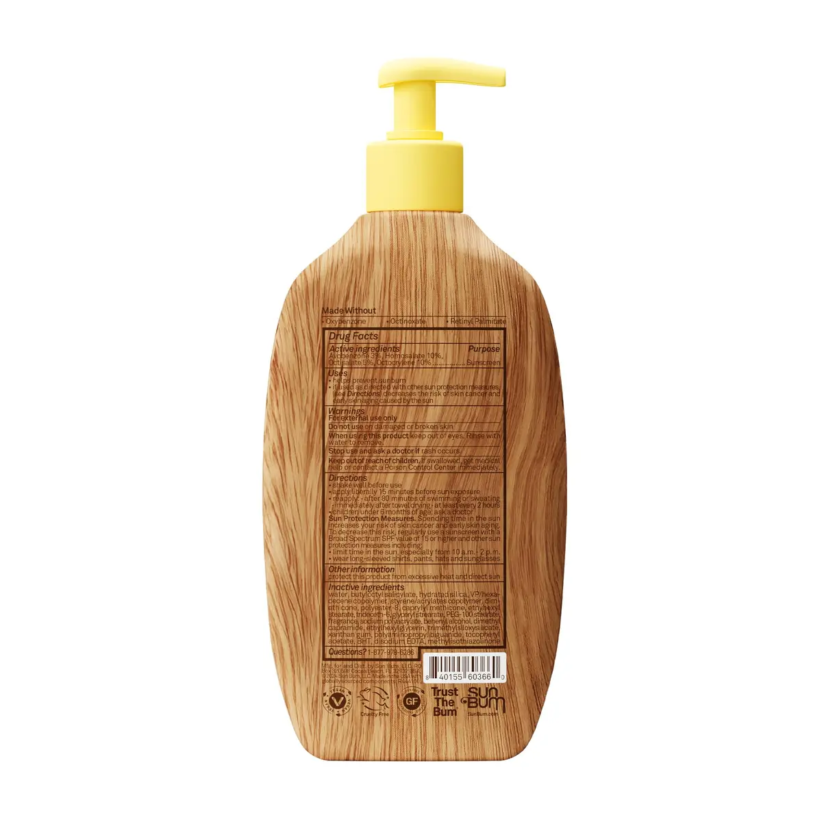 Sun Bum Original SPF 50 Sunscreen Body Lotion 473ml (16 Fl Oz) | Broad Spectrum UVA/UVB Protection - view 5