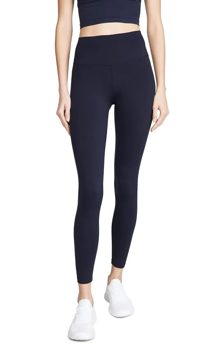 Splits59 Women's Airweight High-Waist Leggings 26" Indigo | Supportive, Moisture-Wicking Activewear - main product image