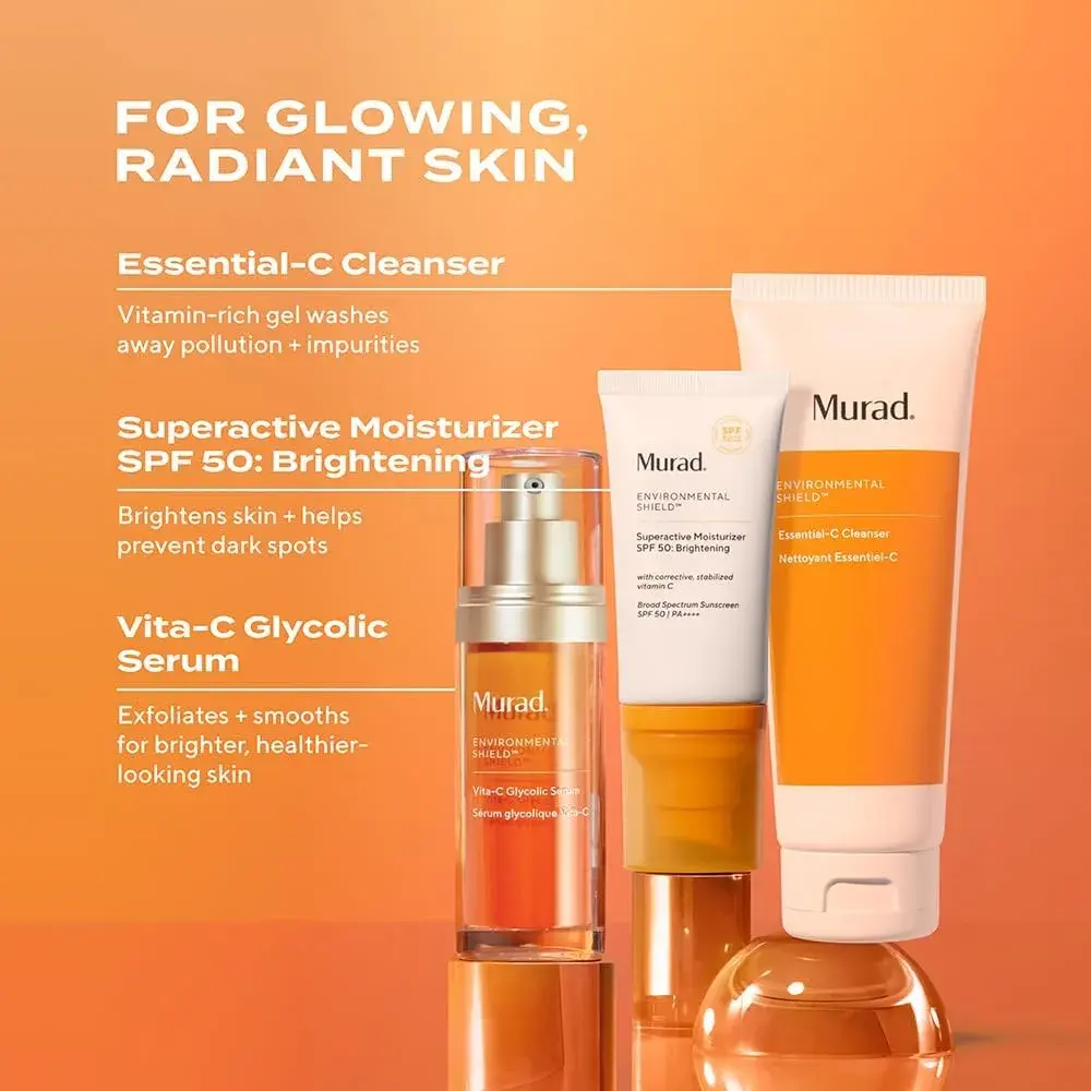 Murad Essential-C Facial Cleanser Gel 150ml (5 Fl Oz) | Vitamin C Antioxidant Protection - view 6
