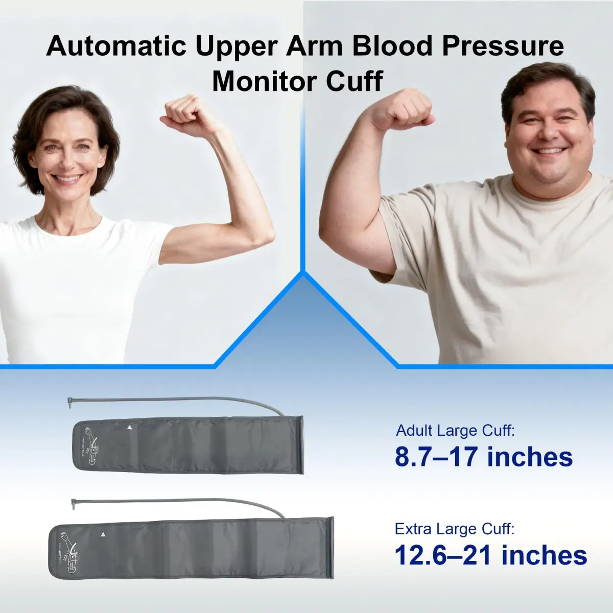 SDUNW Automatic Upper Arm Blood Pressure Monitor with Dual Cuffs | Accurate Home Use - view 4