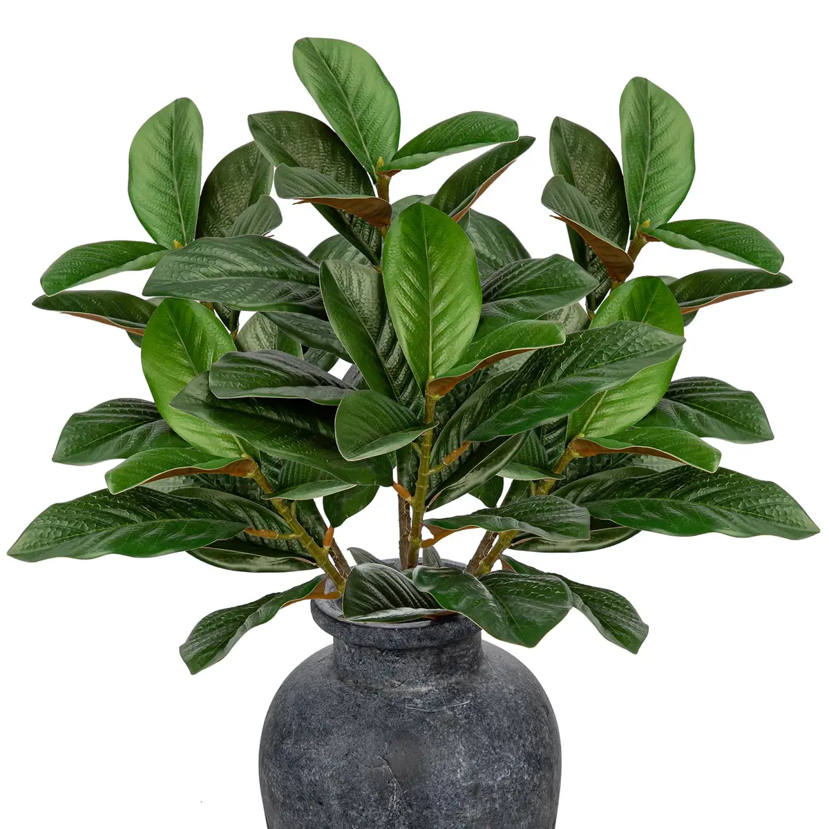 Briful Artificial Magnolia Leaves Stems 3PCS 74cm | Lifelike Greenery for Elegant Decor - main product image