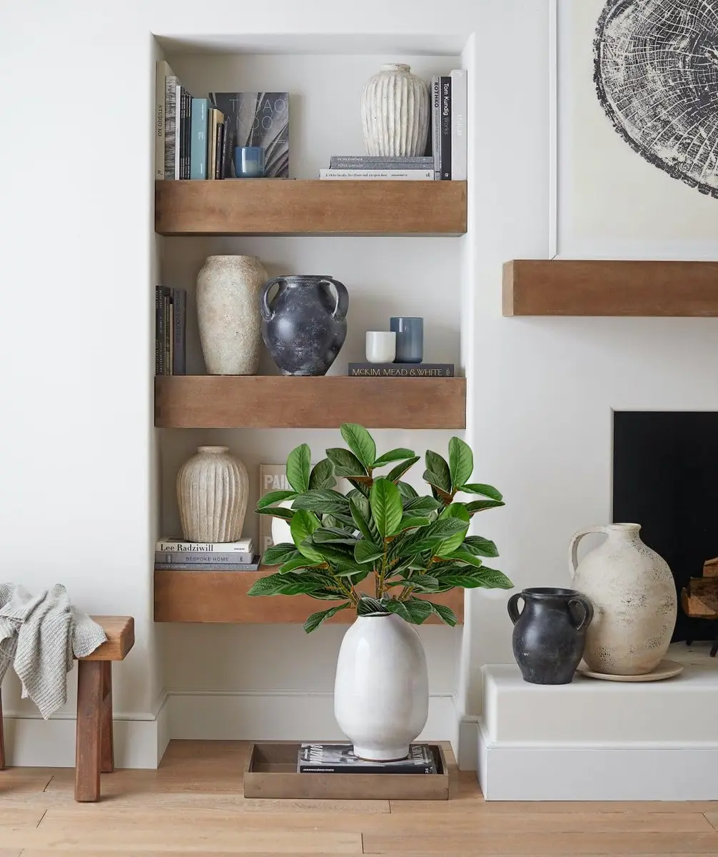 Briful Artificial Magnolia Leaves Stems 3PCS 74cm | Lifelike Greenery for Elegant Decor - view 4