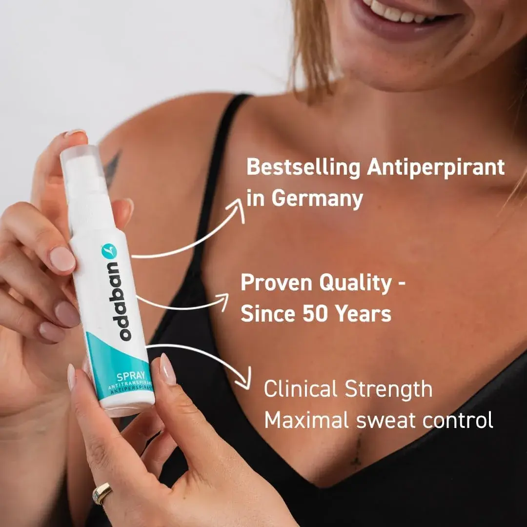 ODABAN ANTIPERPSPIRANT Fragrance-Free Antiperspirant Deodorant 30ml (1 Fl Oz) | Clinical Strength for Excessive Sweating - view 5