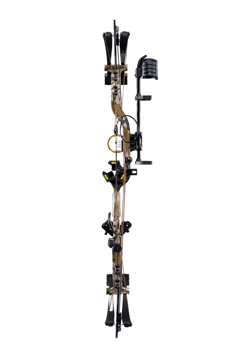 Bear Legit Maxx Ready to Hunt Compound Archery Bow, 70lb. Draw Weight, Left Hand, Mossy Oak Bottomland/Black | Versatile & Customizable - view 4