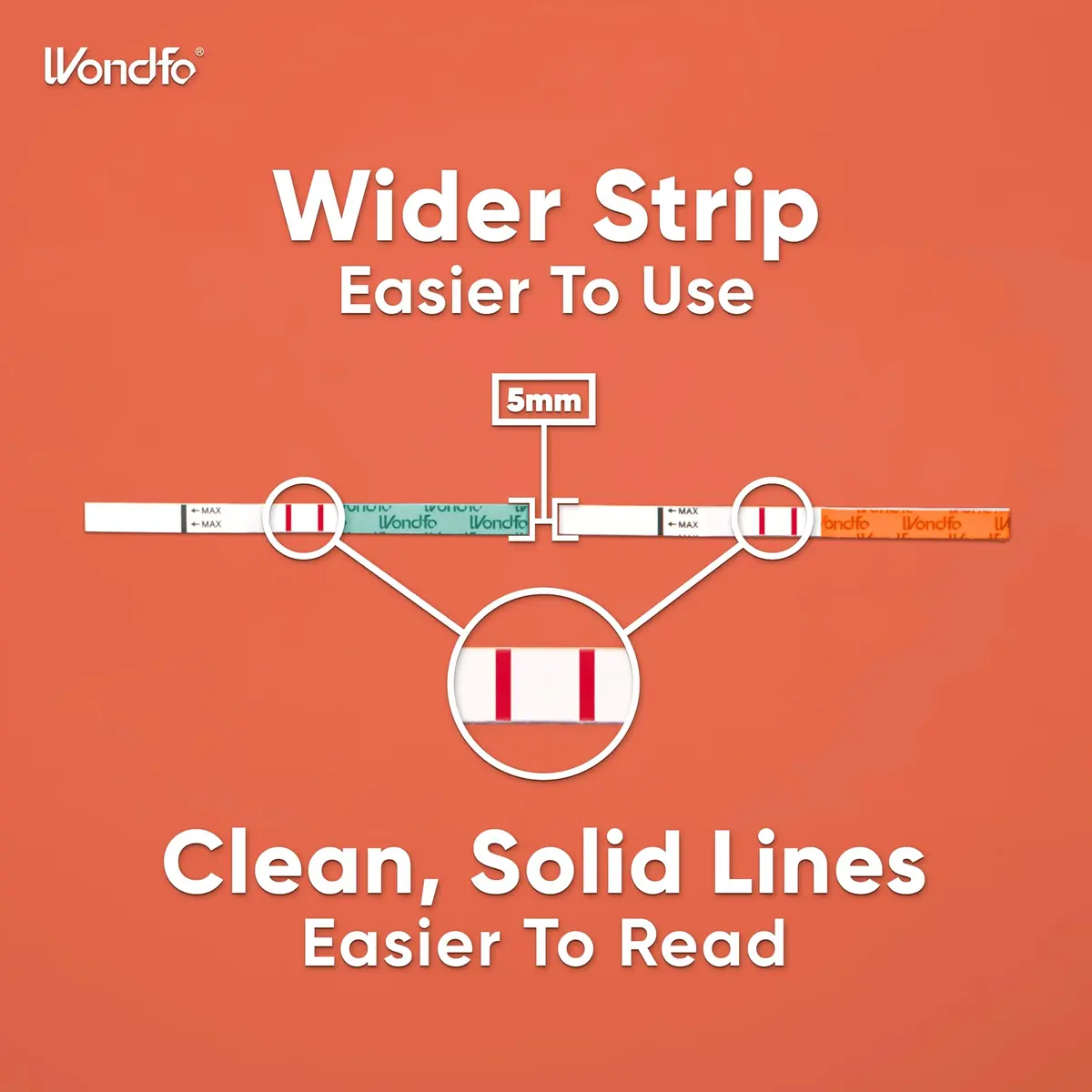 Wondfo Ovulation Pregnancy Test Bundle, 25 LH, 10 HCG Strips | Reliable Fertility Monitoring - view 4
