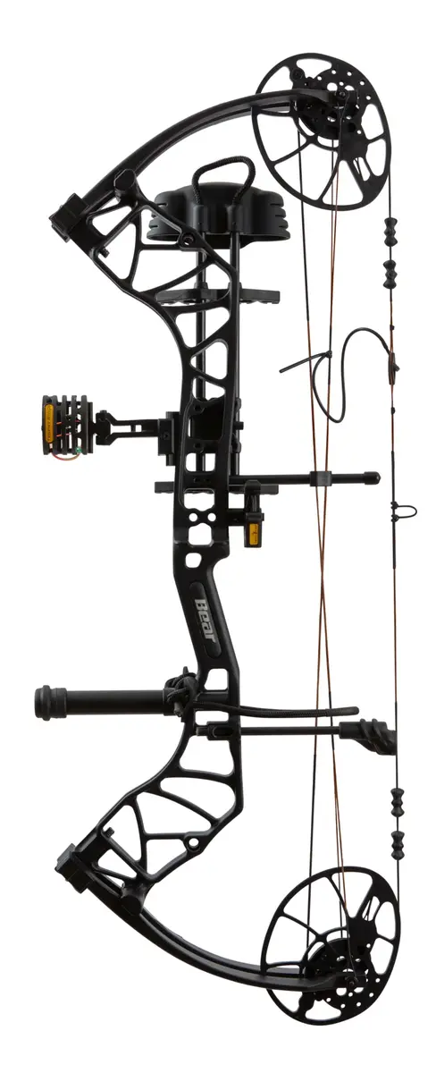 Bear Archery Legit MAXX RTH Compound Bow 30" | Adjustable 10-70lb, Ready-to-Hunt, Black - main product image