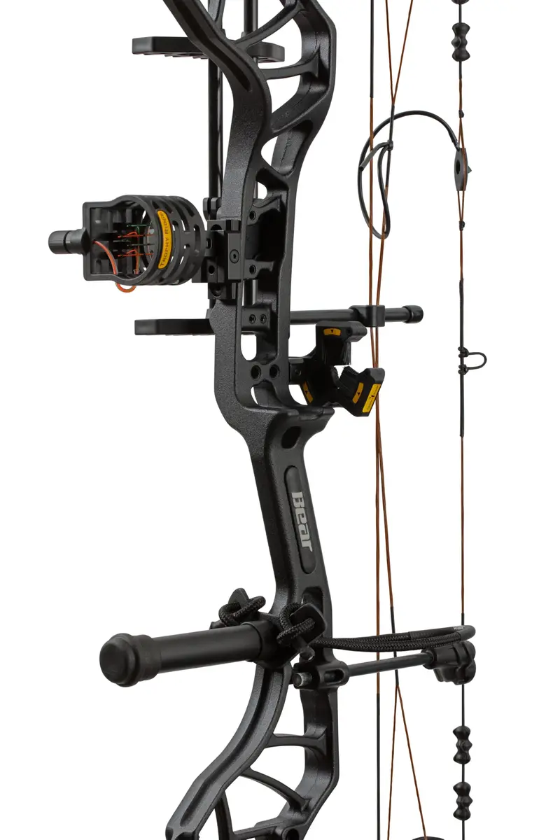 Bear Archery Legit MAXX RTH Compound Bow 30" | Adjustable 10-70lb, Ready-to-Hunt, Black - view 5