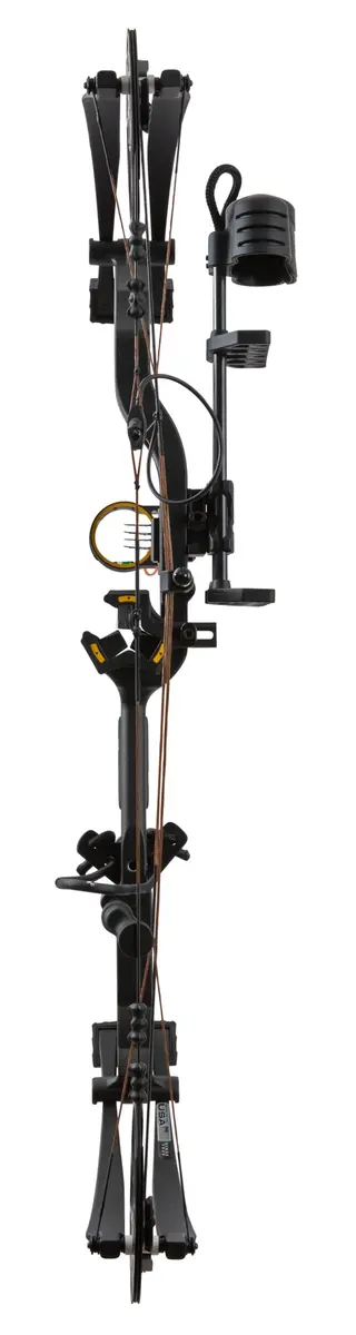Bear Archery Legit MAXX RTH Compound Bow 30" | Adjustable 10-70lb, Ready-to-Hunt, Black - view 4
