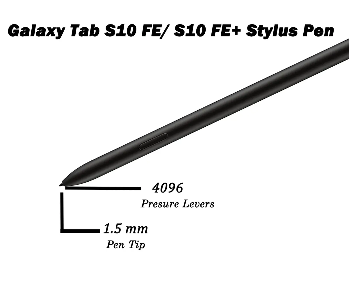 Peixiong Galaxy Tab S10 FE Stylus Pen for Samsung Galaxy Tab S10 FE+ S Pen, Black | 4096 Pressure Sensitivity, Magnetic Design - view 4