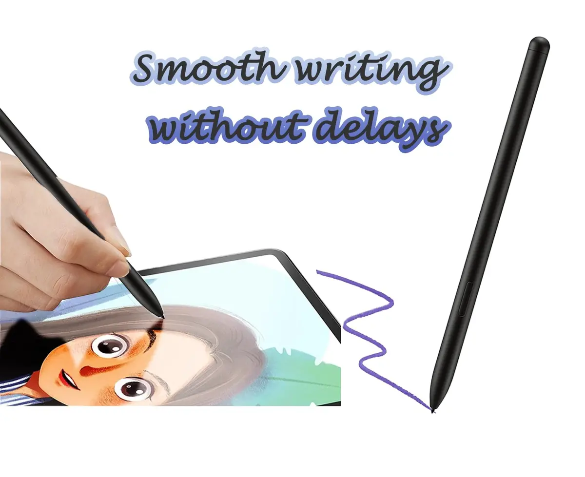 Peixiong Galaxy Tab S10 FE Stylus Pen for Samsung Galaxy Tab S10 FE+ S Pen, Black | 4096 Pressure Sensitivity, Magnetic Design - view 5