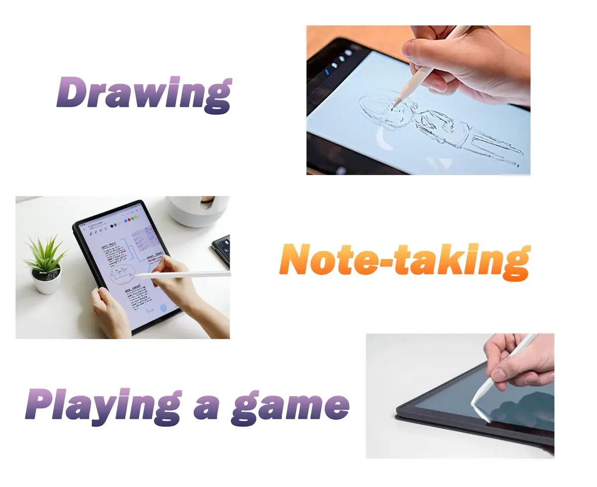 Peixiong Galaxy Tab S10 FE Stylus Pen for Samsung Galaxy Tab S10 FE+ S Pen, Black | 4096 Pressure Sensitivity, Magnetic Design - view 6