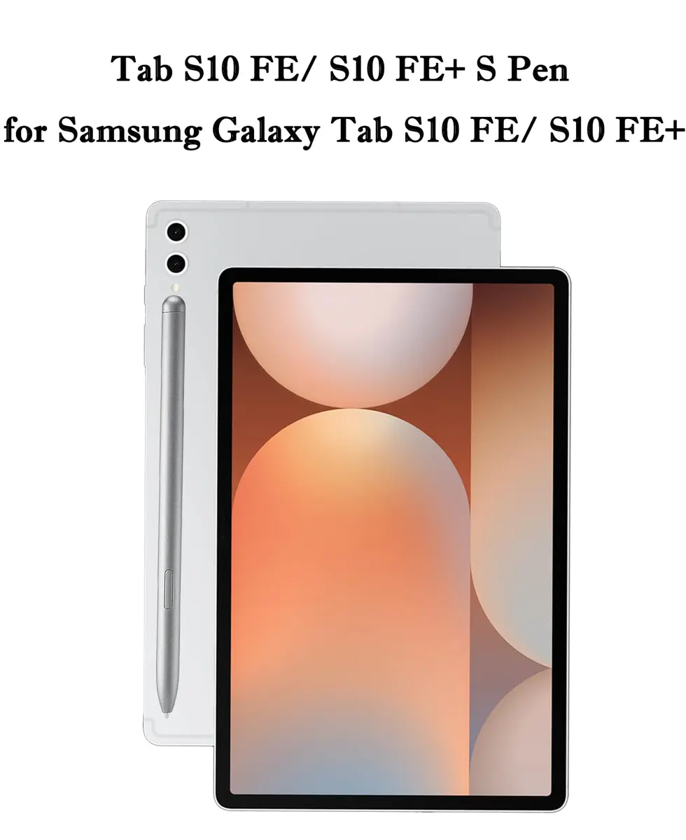 Peixiong Galaxy Tab S10 FE Stylus Pen for Samsung Galaxy Tab S10 FE+ S Pen, Silver | 4096 Pressure Sensitivity, Magnetic Design - view 2