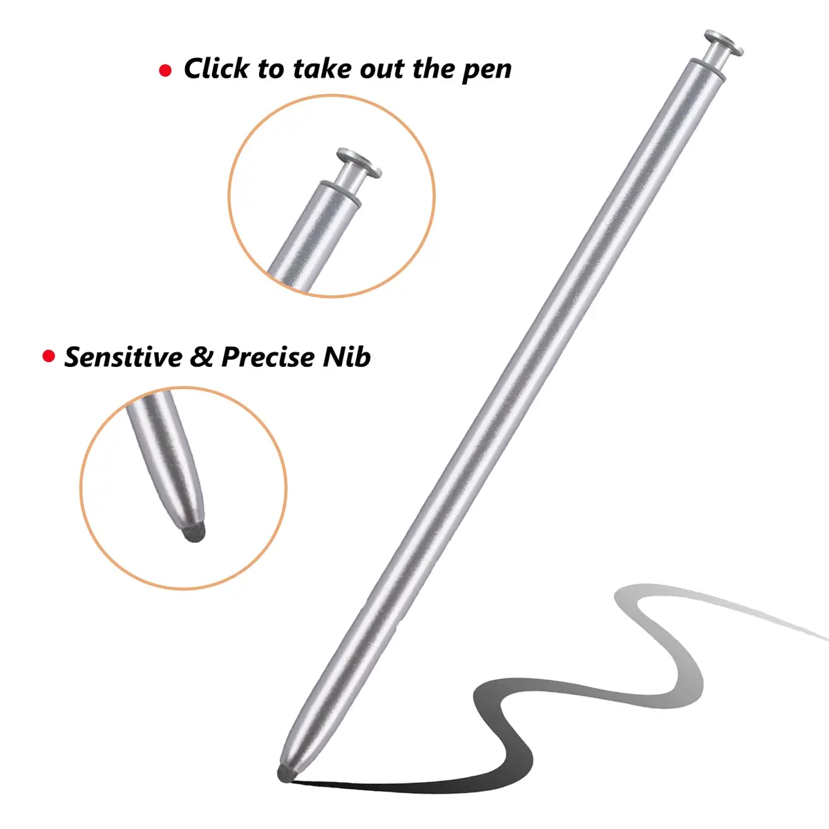 Mingxiong G Stylus 2024 Pen for Moto G Stylus 5G | Precision Touch Screen Stylus (Caramel Latte) - view 4