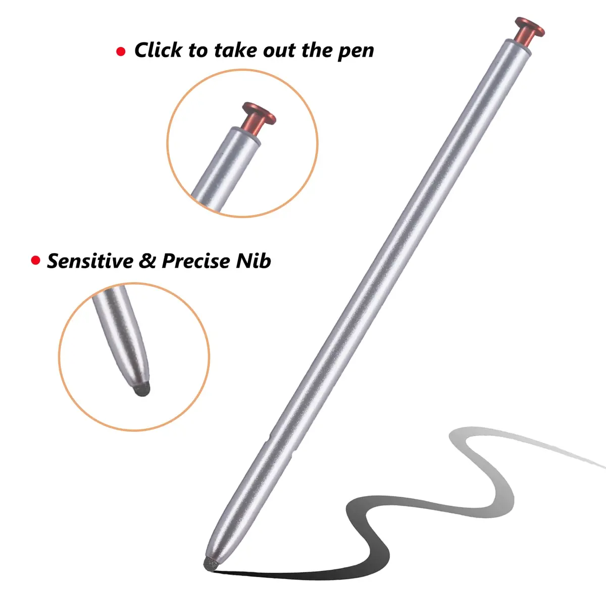 Mingxiong G Stylus 2024 Pen for Moto G Stylus 5G (2024) | Touch Screen Precision - view 4