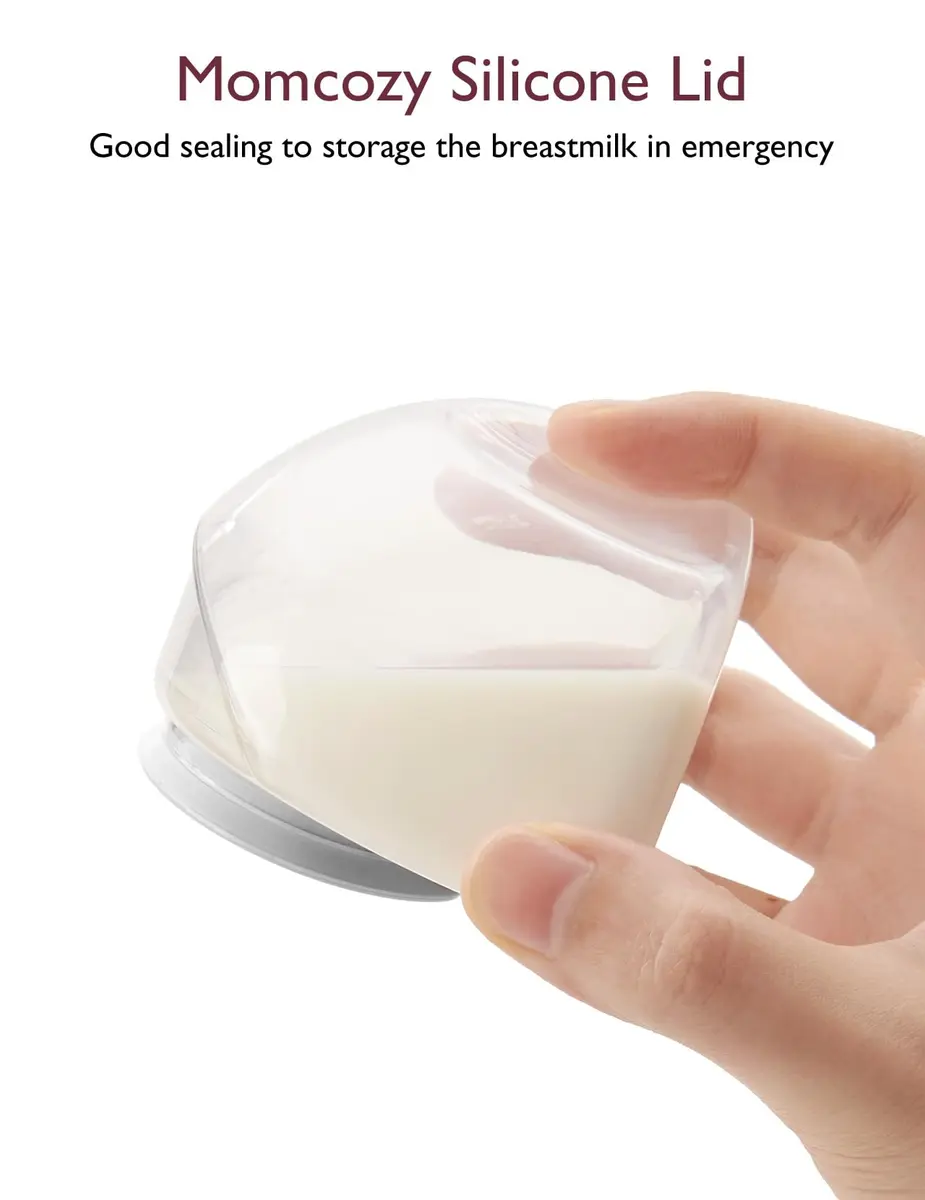 Momcozy M9 Original Breast Milk Storage Bottle 1 Pack | BPA-Free Food-Grade Silicone - view 3